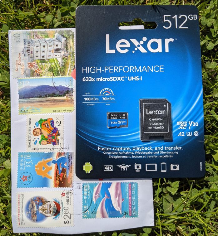 Hagyományos micro SD kártya